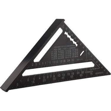 Rox Wood 0023 Aluminyum Üçgen Gönye 175