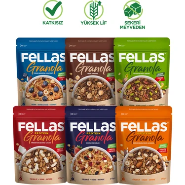 Fellas Granola 6'lı Süper