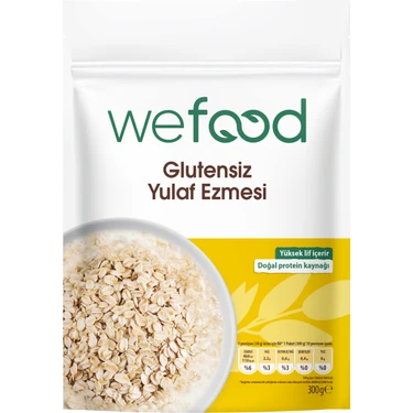 Wefood Glutensiz Yulaf Ezmesi 300 gr