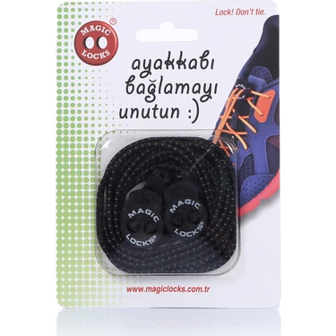 Magic Locks Akıllı Bağcık Yuvarlak-