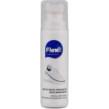 Flexi Care Beyaz Ayakkabı Boyası Spor Deri ve Kumaş Ayakkabı Yenileyici 75