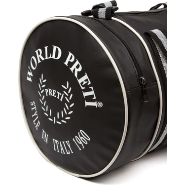 Sippo Trade World Preti Unisex Siyah Renk Silindir Sporcu