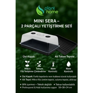 Mikro Filiz, Tohum Çimlendirme Çelik Köklendirme | Bpa Içermez – Premium Mini