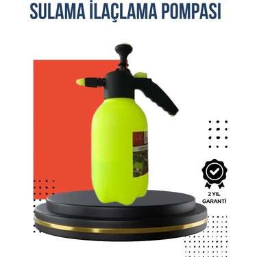 Pileli Store Ayarlı Nozullu 2l Basınçlı El Püskürtücü Jant Cam Temizlik Cila