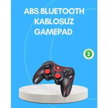 Uzun Pil Ömürlü Kablosuz Oyun Kumandası Pc Telefon Tablet