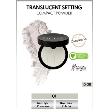 Translucent Setting Powder Makyaj Sabitleyici Toz Pudra -