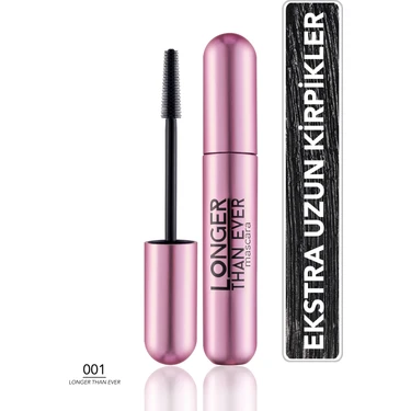 Flormar Longer Than Ever Uzun Görünüm Veren Maskara (001)