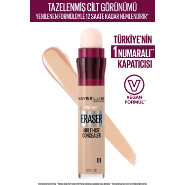 Maybelline New York Instant Anti Age Eraser Kapatıcı - 01