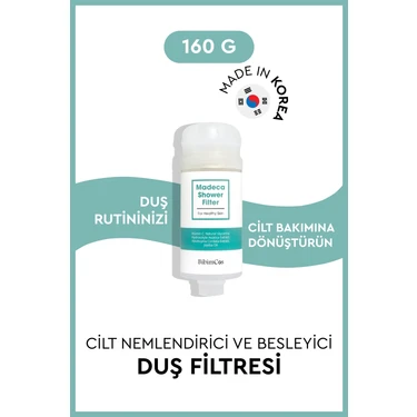 Bibimcos Madeca Cilt Besleyici Duş Filtresi 160 gr Houttuynia ve Centella