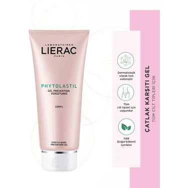 Lierac Phytolastil Jel - Çatlak Onarıcı ve Cilt Elastikiyetini Artıran, 200 ml, Unisex, Hassas