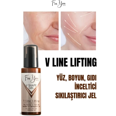 For You Gold Yüz, Boyun, Çene ve Gıdı Için Incelmeye Yardımcı, Sıkılastırıcı ve Şekillendirici Slim
