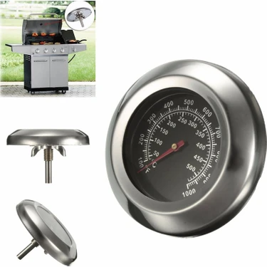 Weather Forecast Barbekü Mangal Fırın Termometresi 530 Derece