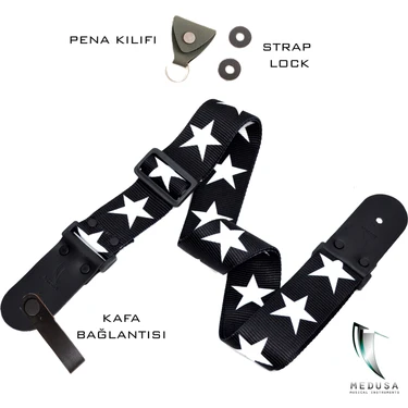 Medusa Straps Sirius Model Gitar