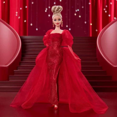 Barbie Mattel 80. Yıl Dönümü Koleksiyon Bebek Sarışın