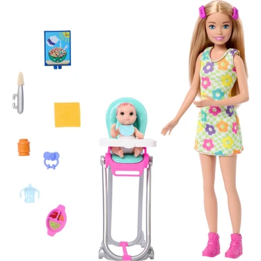Barbie Skipper Bebek Bakıcısı Oyun Seti