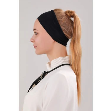 Melodi Scarf Sihirli Yapışkanlı Kaymayan Bandana Spor Bone