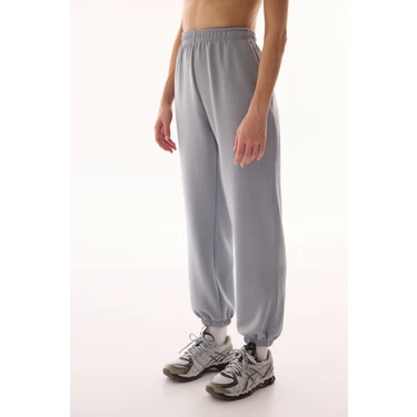 Penti Gri İpeksi Dokunuş Silky Touch Yüksek Ayarlanabilir Bel Jogger Eşofman