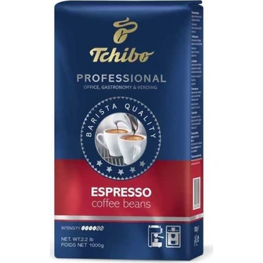 Tchibo Profesional Espresso Çekirdek Kahve 1 Kg Arabica ve Robusta Menşeli Enfes