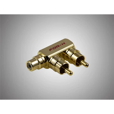 For-x RCA Distribütör Parazit Giderici Bakır Kit 0-100W 2 Erkek 1 Dişi Yüksek Güç Kolay