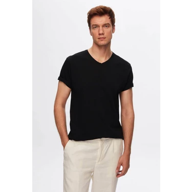 D'S Damat Haki %100 Pamuk T-Shirt