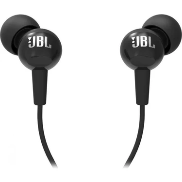 Jbl C100SI Mikrofonlu Kablolu Kulakiçi Kulaklık - Siyah Stereo Ses Çıkışı ve Gürültü
