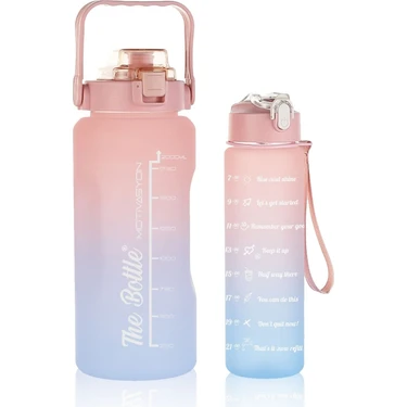 Pileli Store Motivasyonel Suluk Seti 2000 Ml. ve 900