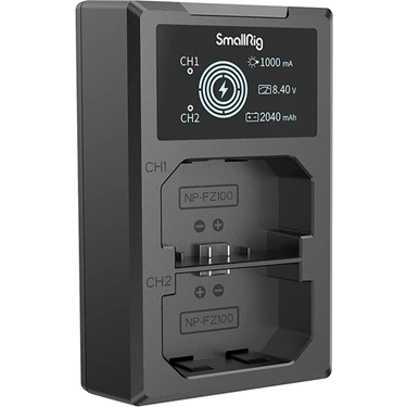 Smallrig 4087 NP-FZ100 Sony Ikili Şarj