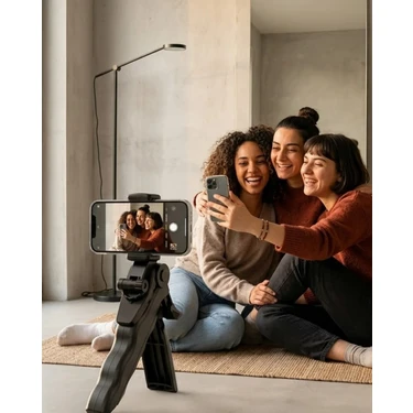 İlk El Grup Ieg™ Mini Telefon Tripodu Ayarlanabilir Telefon Standı Vlog ve Fotoğraf Çekim