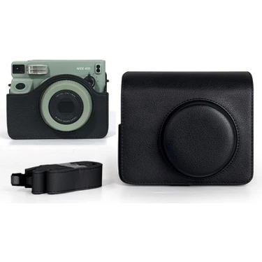 Instax Wide 400 Siyah Deri