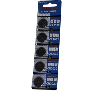 Mettzchrom CR2032 3V Tartı Terazi Baskül Pili 5'li