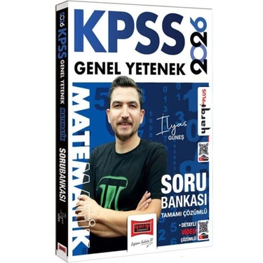 Yargı Yayınevi Yargı 2026 KPSS Matematik Soru Bankası Çözümlü Mesleki Hazırlık için İlyas