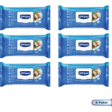 Canped Vücut Temizleme Havlusu 48'li 6