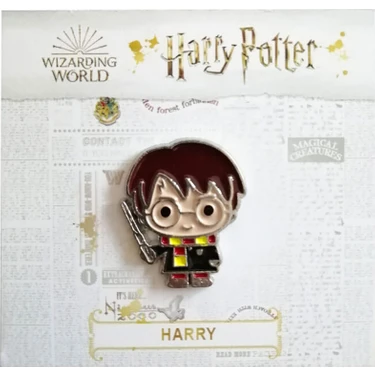Sihir Dükkanı Harry Potter Pin 3×4 cm Lisanslı