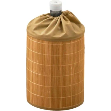 Bambu Hasır 35 X28 Damacana Kılıfı Büzülebilir Ağız Bezli=28 x
