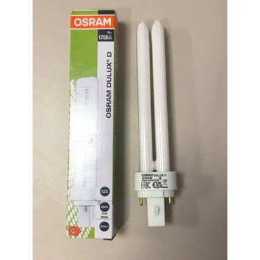Osram 2 Adet Osram Plc Lamba 26W/840 2p 4000 Kelvin 1750 Lümen Günışığı BOY:16.5cm ( 10W-13W-18W