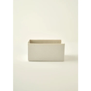 Ella Katlanabilir Organizer Sepet Naturel (28X28X13