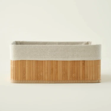 Bella Maison Bres Bambu Düzenleyici Kutu Naturel (37x26x15
