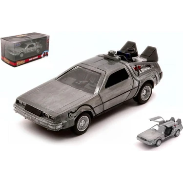 Modeli De Lorean Geleceğe Dönüş Bölümü 1 1:32 Jada Oyuncakları JADA32185 ile