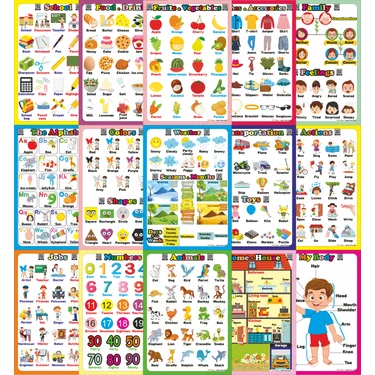 İlkokul İngilizce Poster Seti -15