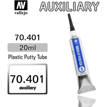 Vallejo 70401 20 Gr. Putty, Tüpte Dolgu