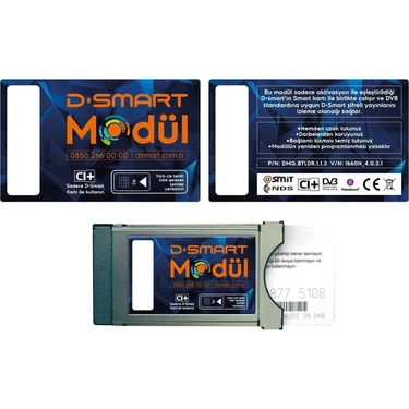 D-Smart Hd/Dfix 1 Yıllık Modül Film/Dizi