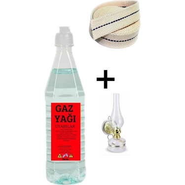 Kuzgun Online Shop 3' Lü Set & Büyük Şeffaf Gaz