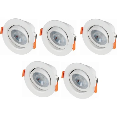 Cata 5 Adet Ct 5204 Cata 7 W Sıva Altı Led Spot Beyaz