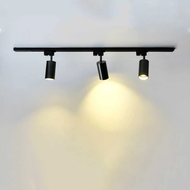 Led 360 Derece LED Ray Spot Siyah Kasa Gün Işığı 1 M