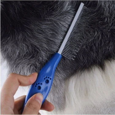 Sarfex Kedi Köpek Tüy Açma Tarağı Kıtık Açıcı Bakım Tarağı