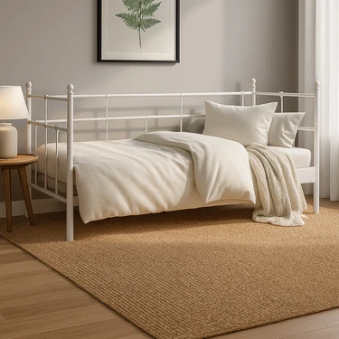 Unimet Lalas Daybed Tek Kişilik Sedir Divan Metal Karyola