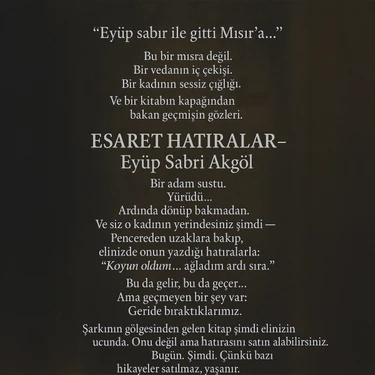 Sevsenka Eyüp Sabri Akgöl – Esaret Hatıraları Ne Ağlarsın Benim Zülfü Siyahım Dijital