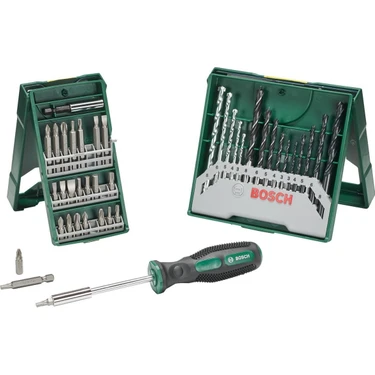 Bosch X-Line 15 Parça Delme 25 Parça Vidalama Ucu Seti +