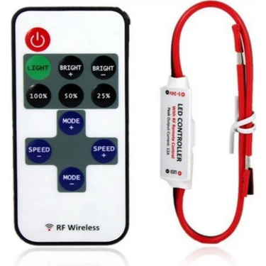 LED Için Kablosuz Uzaktan Kumandalı Dimmer