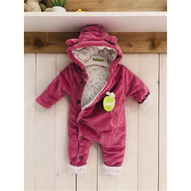 Mother Wings Coral Soft Düğmeli Sevimli Ayıcık Bebek